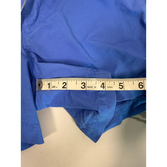 Old Navy Chino Shorts Bermuda Blue 4" Inseam Size 2 Golf Causal - Picture 5 of 8